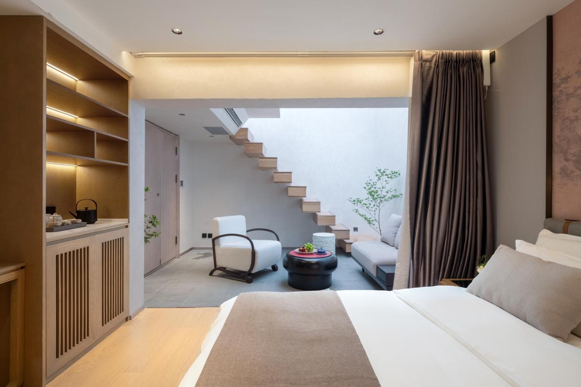 Xinxiang Yayuan Beijing Sihe Courtyard With Sky Garden Terrace Near Tiananmen Square Forbidden City Wangfujing Pedestrian Street And The Subway מראה חיצוני תמונה