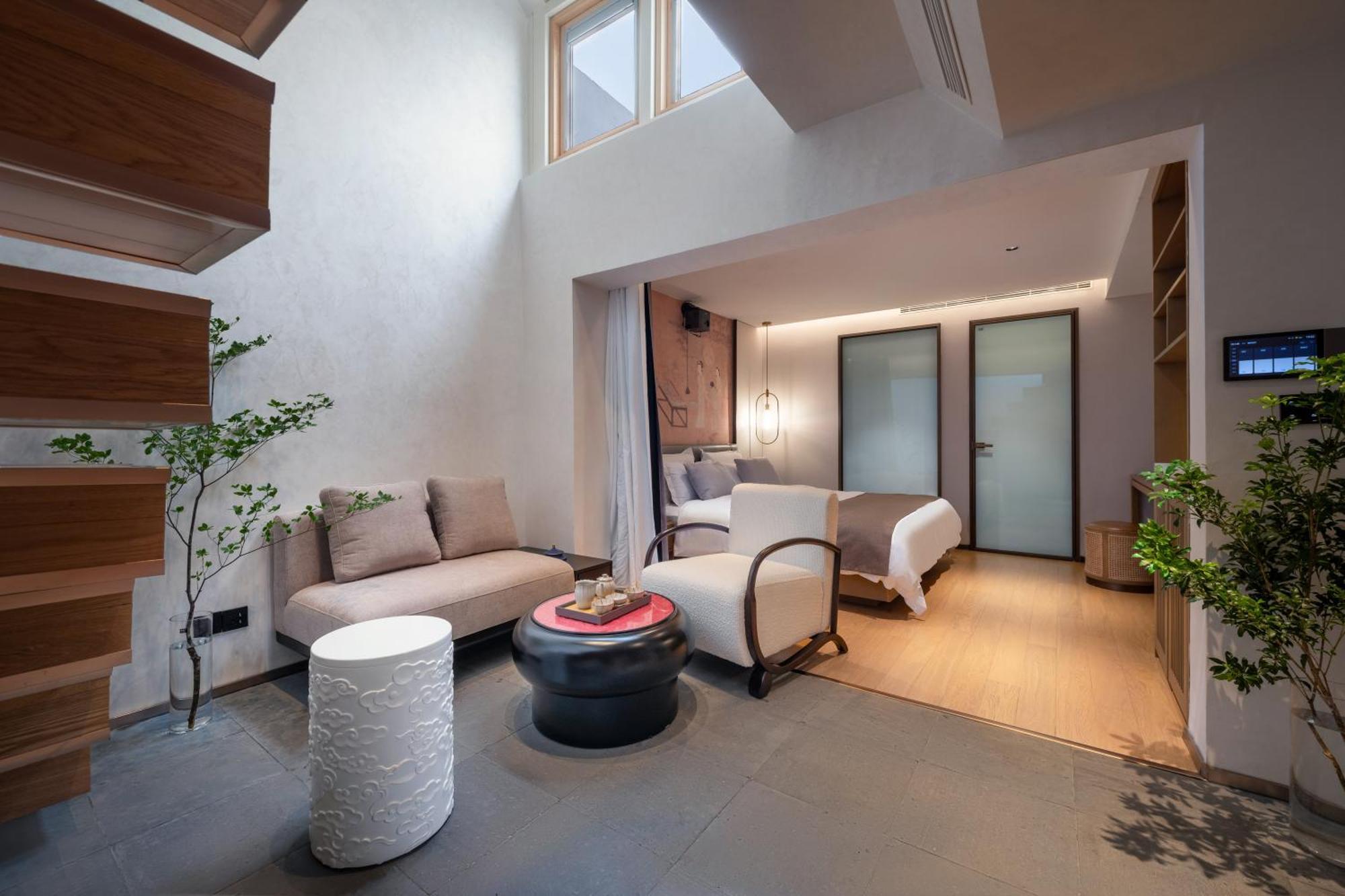 Xinxiang Yayuan Beijing Sihe Courtyard With Sky Garden Terrace Near Tiananmen Square Forbidden City Wangfujing Pedestrian Street And The Subway מראה חיצוני תמונה