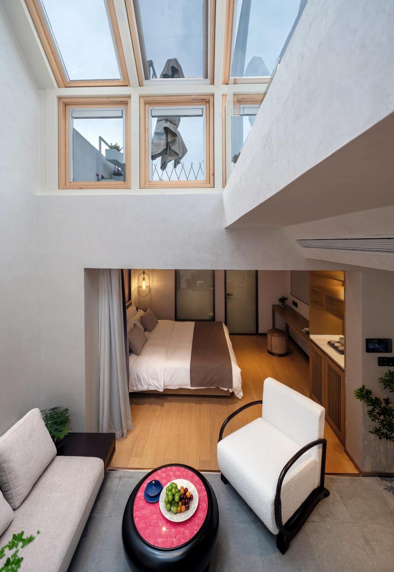 Xinxiang Yayuan Beijing Sihe Courtyard With Sky Garden Terrace Near Tiananmen Square Forbidden City Wangfujing Pedestrian Street And The Subway מראה חיצוני תמונה